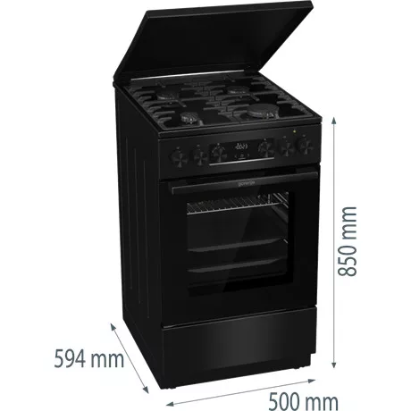 Gorenje TŰZHELY KOMBINÁLT MEKS5141BM