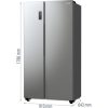 Gorenje HŰTŐ SIDE BY SIDE NRR9185EAXL