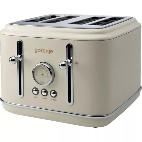 Gorenje KENYÉRPIRÍTÓ 4 SZELETES, RETRO T2300CLIN