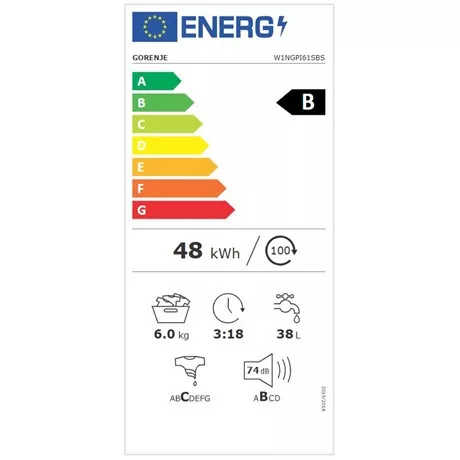 Gorenje MOSÓGÉP ELÖLTÖLTŐS W1NGPI61SBS