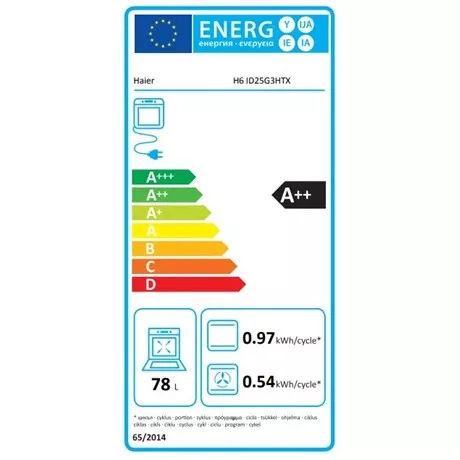 Haier SÜTŐ BEÉPÍTHETŐ ELEKTROMOS H6 ID25G3HTX
