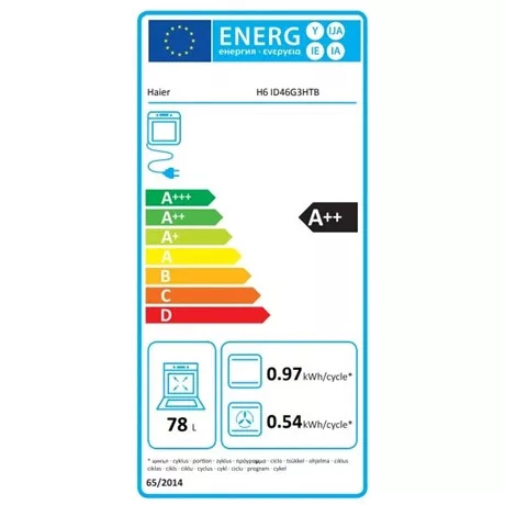 Haier SÜTŐ BEÉPÍTHETŐ ELEKTROMOS H6 ID46G3HTB