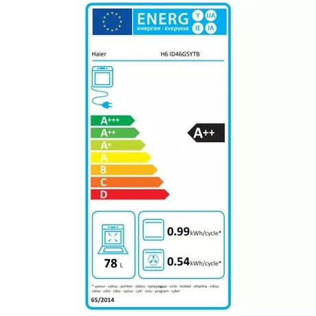 Haier SÜTŐ BEÉPÍTHETŐ ELEKTROMOS H6 ID46G5YTB