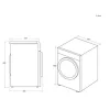 Haier MOSÓGÉP ELÖLTÖLTŐS HW80-B14959S8U1S
