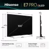 Hisense UHD SMART QLED TV 144Hz 100E7Q PRO