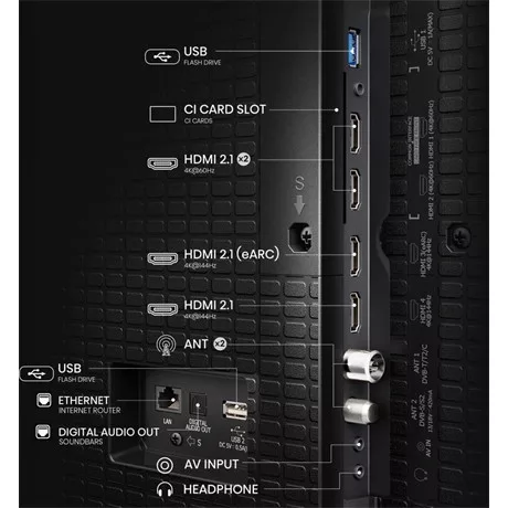 Hisense UHD SMART QLED TV 144Hz 100E7Q PRO