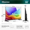 Hisense TV 32" FULL HD SMART QLED 32A5S