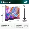 Hisense TV 43" 4K UHD SMART QLED 43E7S