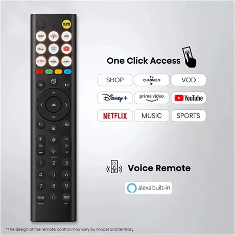 Hisense TV 55" 4K UHD SMART LED 55A6S