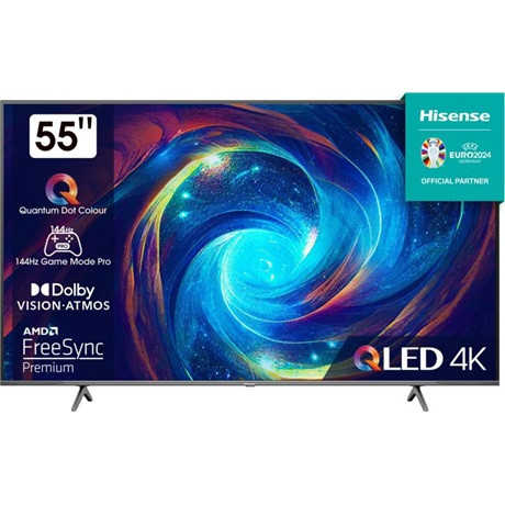 Hisense UHD SMART 144Hz Gamer QLED TV 55E7KQPRO