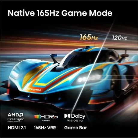 Hisense TV 55" 4K SMART MINILED 55U7SPRO