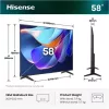 Hisense TV 58" 4K UHD SMART LED 58A6S
