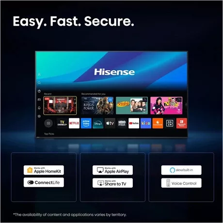 Hisense TV 58" 4K UHD SMART QLED 58E7S