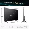 Hisense UHD SMART LED TV 75A6Q