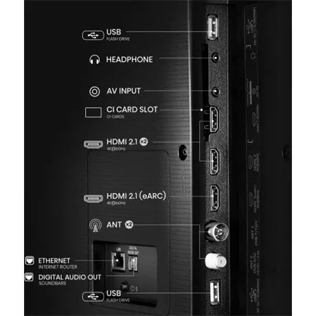 Hisense UHD SMART LED TV 85A6Q