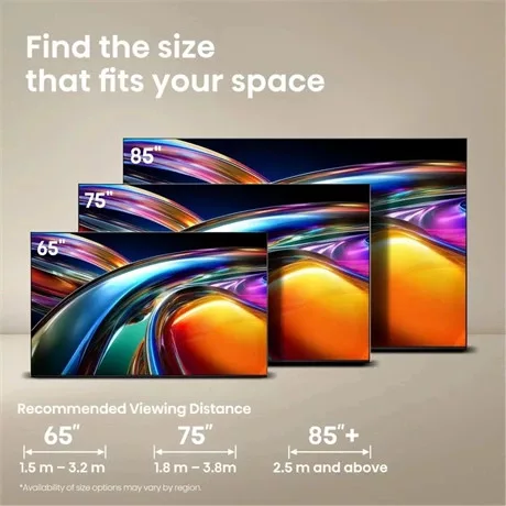 Hisense TV 85" 4KRGB SMART MINILED 85UR9S