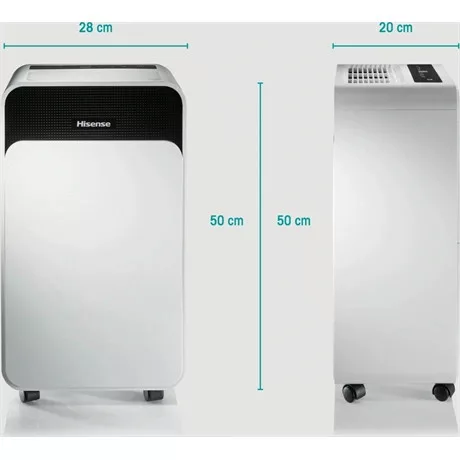 HISENSE D16CW Páramentesítő, Wi-Fi, Szárítási funkció