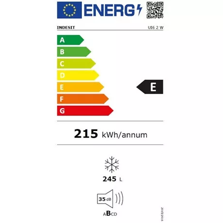Indesit FAGYASZTÓSZEKRÉNY 6 REKESZ, 245 L UI6 2 W