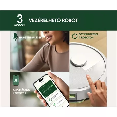 Irobot ROBOTPORSZÍVÓ ROOMBA 105 COMBO WHITE