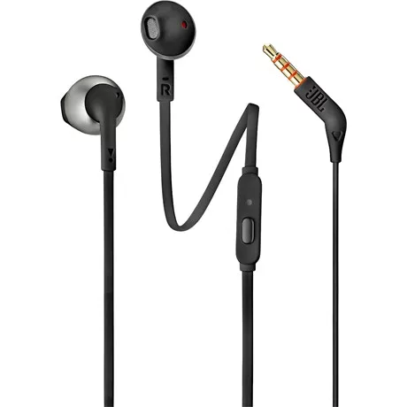 Jbl MIKROFONOS FÜLHALLGATÓ T205BLKE