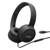 Jbl FEJHALLGATÓ USB-C Vezetékes T520CBLK