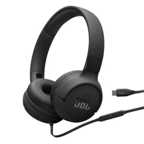 Jbl FEJHALLGATÓ USB-C Vezetékes T520CBLK