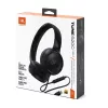 Jbl FEJHALLGATÓ USB-C Vezetékes T520CBLK