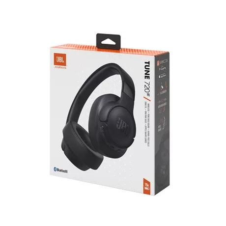 Jbl FEJHALLGATÓ BLUETOOTH TUNE 720BT FEKETE