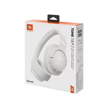 Jbl FEJHALLGATÓ BLUETOOTH TUNE 720BT FEHÉR