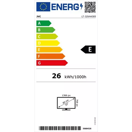 Jvc TV 32" HD LED LT32VH4305