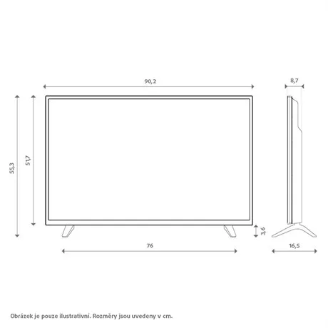Jvc TV 40" FULL HD ANDROID SMART LED LT40VAF3335