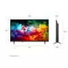 Lg TV 43" 4K UHD QNED MINI LED AI SMART TV, 2026 ,WEBOS , HDR10 PRO 43QNED71B3B.AEU