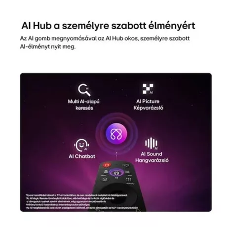 Lg TV 43" 4K UHD QNED MINI LED AI SMART TV, 2026 ,WEBOS , HDR10 PRO 43QNED71B3B.AEU