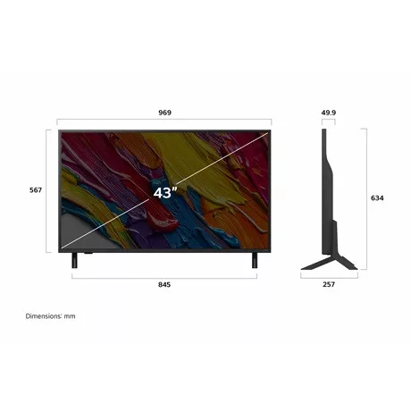 Lg UHD QNED SMART TV 43QNED84A3C.AEU