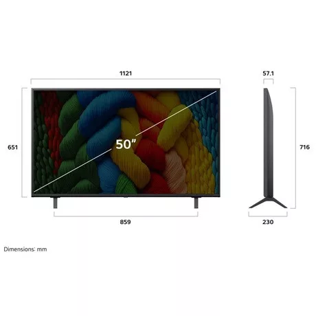 Lg UHD NANOCELL SMART TV 50NANO80A3B