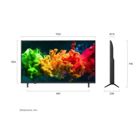 Lg TV 50" 4K UHD QNEDEVO MINI LED  AI SMART TV,2026,WEBOS 50QNED81B3C.AEU