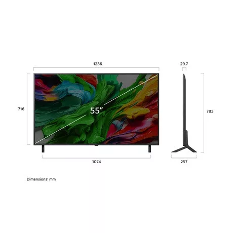 Lg UHD SMART MINI-LED TV 55QNED85A3C