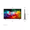 Lg TV 65" 4K UHD QNED MINI LED AI SMART TV, 2026,WEBOS , HDR10 PRO 65QNED72B3B.AEU