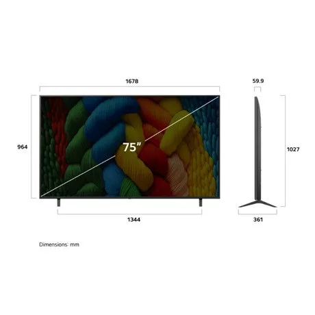 Lg UHD NANOCELL SMART TV 75NANO80A3B