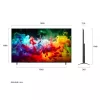 Lg TV 85" 4K UHD QNED MINI LED AI SMART TV, 2026 ,WEBOS 85QNED70B3A.AEU