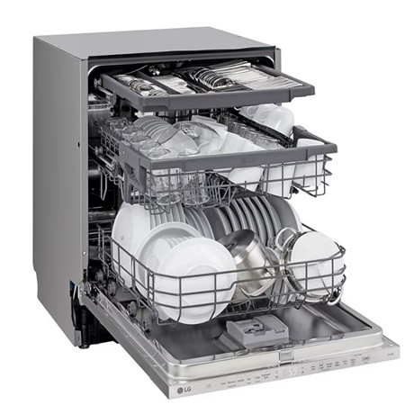 Lg MOSOGATÓGÉP BEÉPÍTHETŐ 14 TERÍTÉK DB243TX