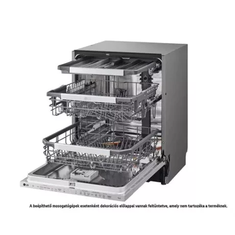 Lg MOSOGATÓGÉP BEÉPÍTHETŐ 14 TERÍTÉK GŐZÖS DB476TXS