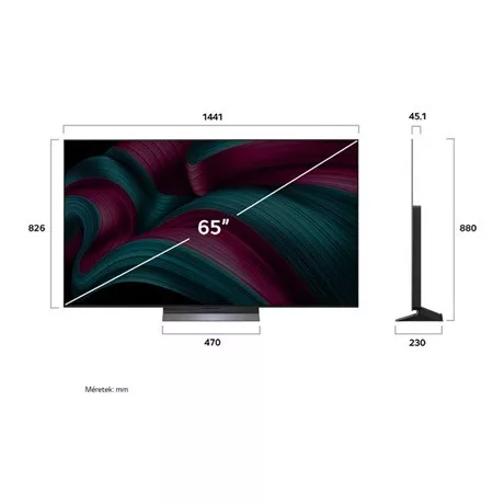 Lg TV 65" 4K UHD SMART OLED OLED65C51LA