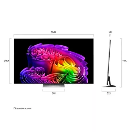 Lg TV 77" 4K UHD OLED EVO AI SMART TV 2026,DOLBY VISION WEBOS OLED77G61LW.AEU