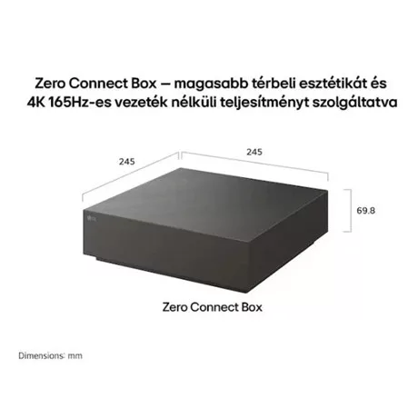 Lg TV 77" 4K UHD OLED EVO AI SMART TV 2026,DOLBY VISION WEBOS  VEZETÉK NÉLKÜLI OLED77W69LA.AEU