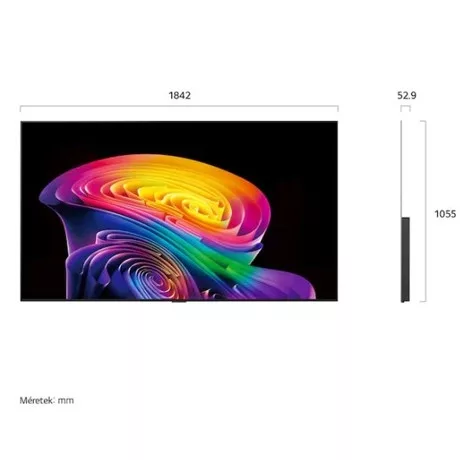 Lg TV 83" 4K UHD OLED EVO AI SMART TV 2026,DOLBY VISION WEBOS  GAMING TV OLED83C61LA.AEU