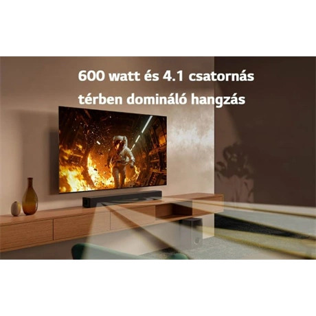 Lg HANGPROJEKTOR 4.1; 600W, vezetékes mélynyomóval SH5A