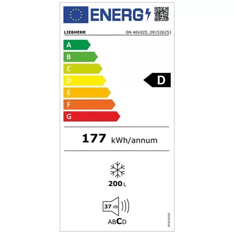 Liebherr FAGYASZTÓSZEKRÉNY 5 FIÓK NF GN 46VD25