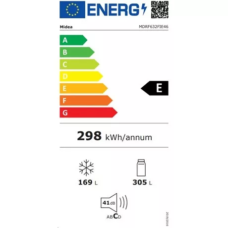 Midea HŰTŐ SIDE BY SIDE MDRF632FIE46