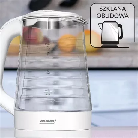 MPM VÍZFORRALÓ 1,7 L ÜVEG MCZ-124
